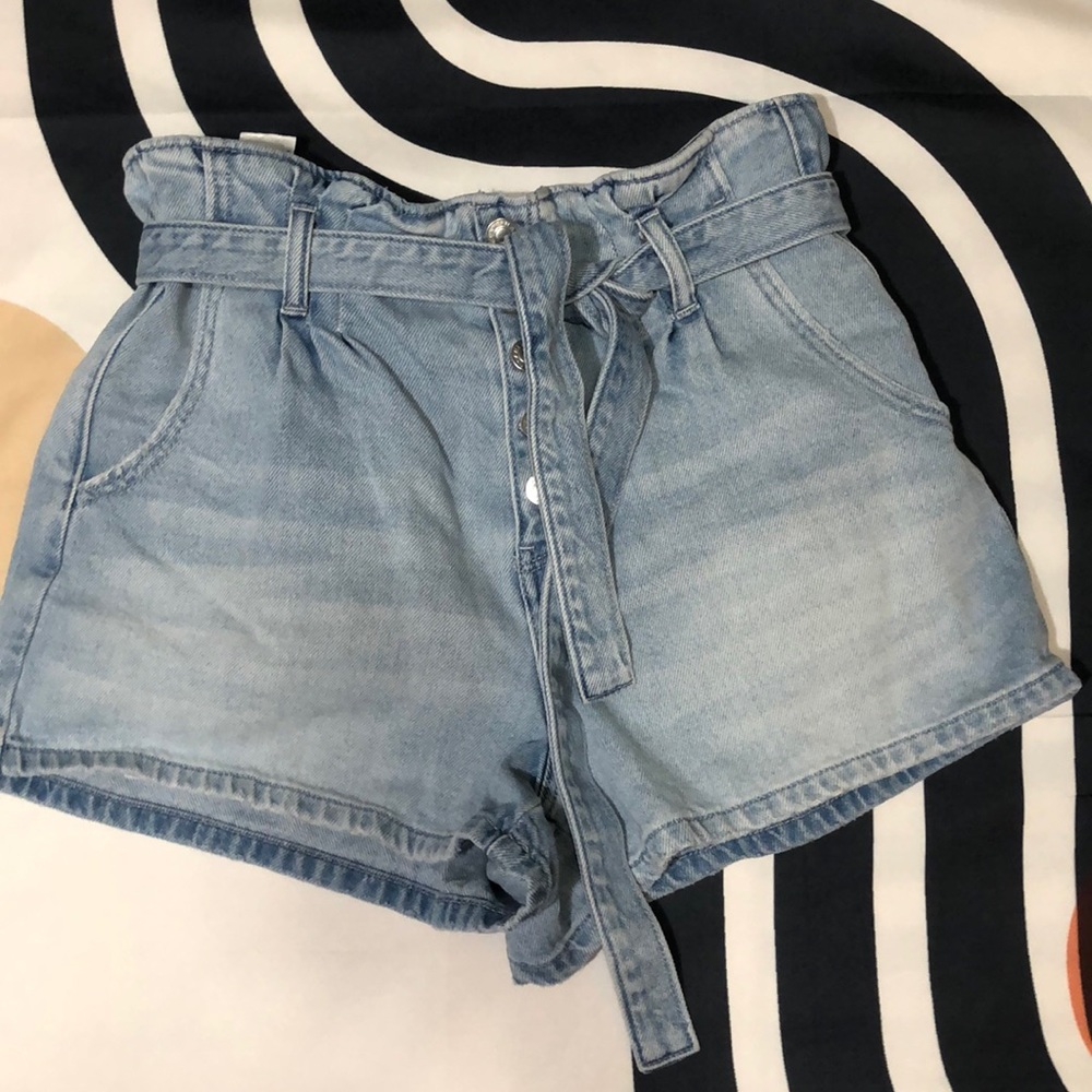 American eagle paper bag shorts
